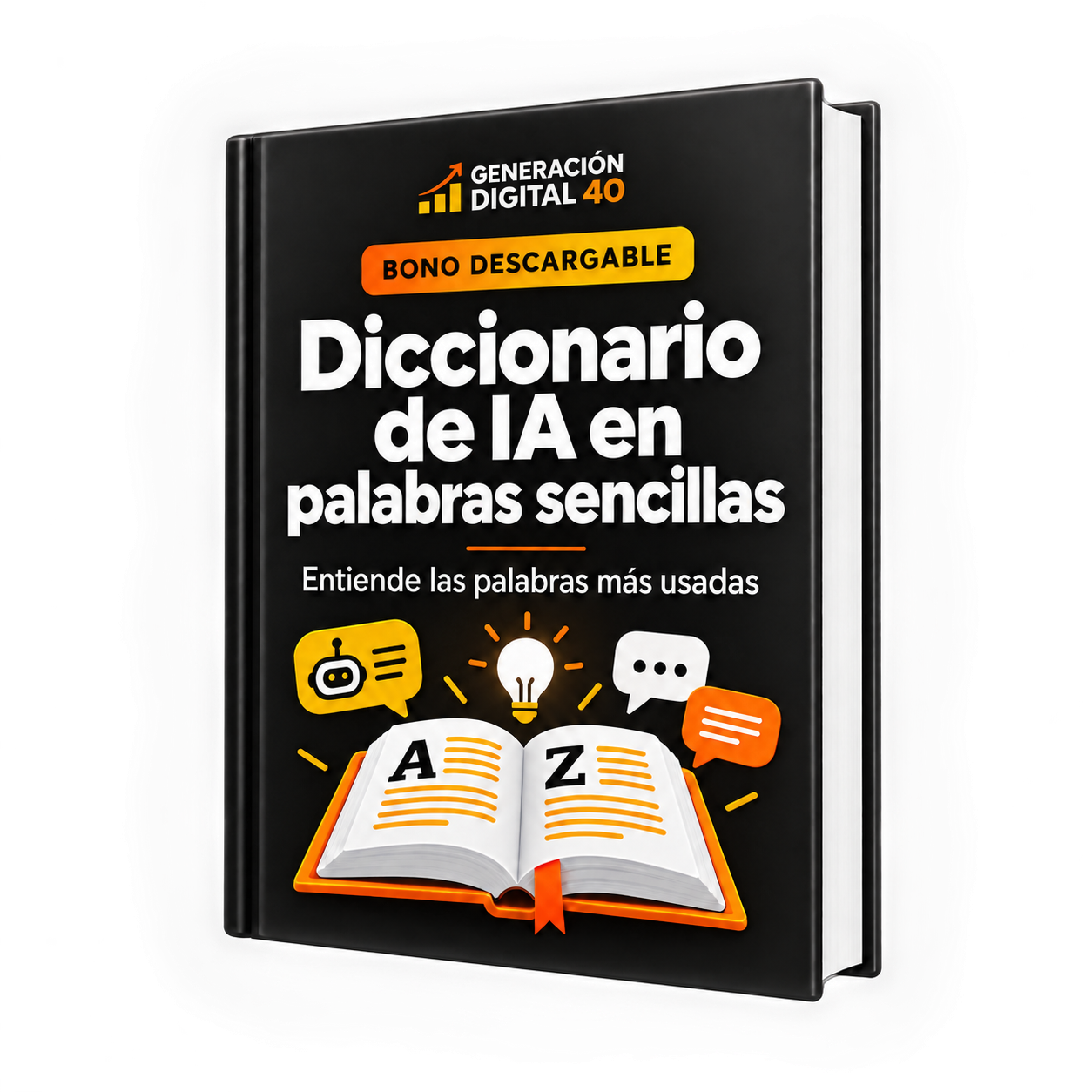 Portada del bono: Diccionario de IA en palabras sencillas